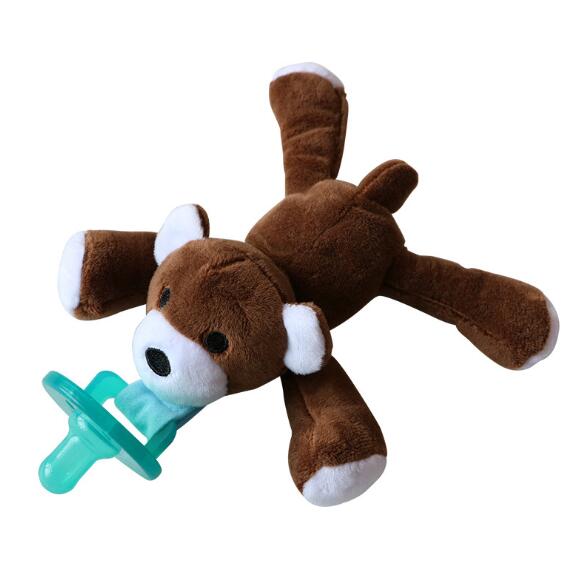 Pacifier with Stuffed Animal Toy Soother